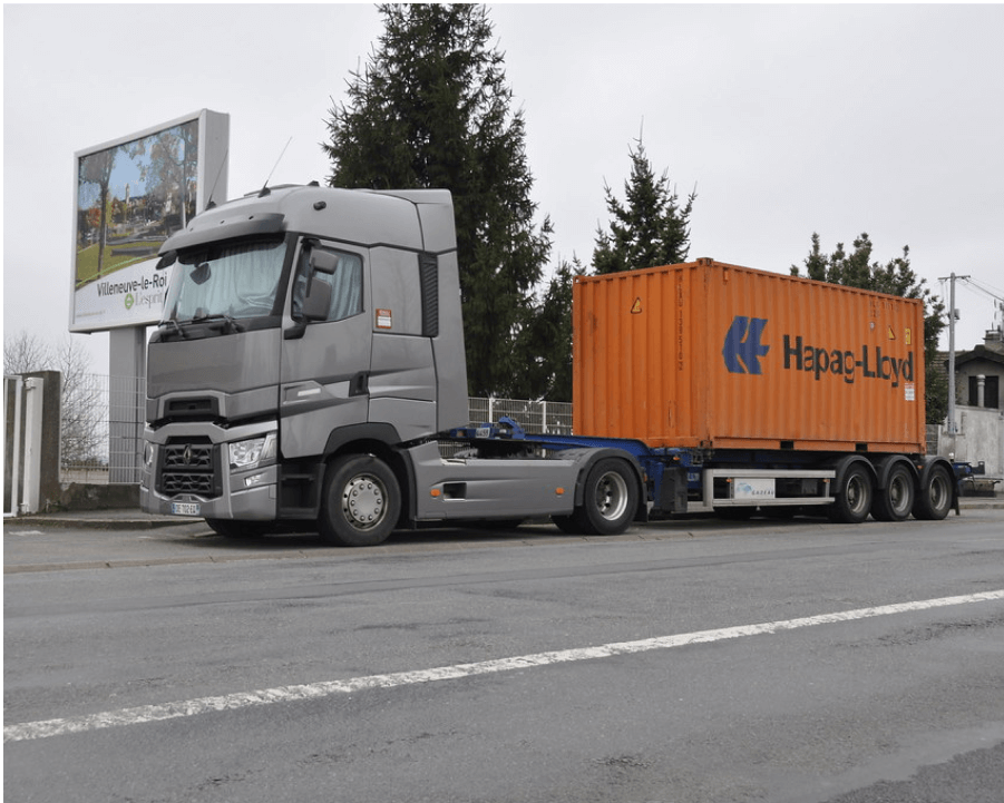 20'FR container truck