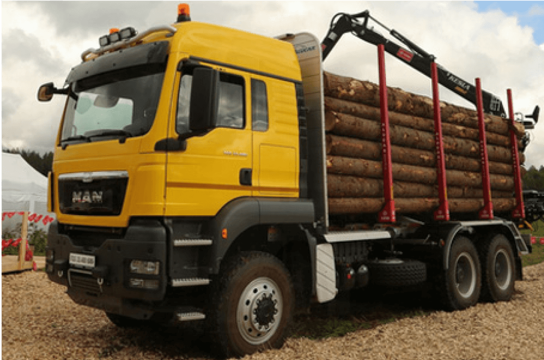 Logging&Piper truck