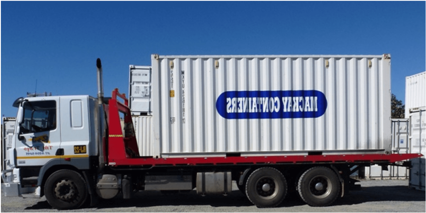 20'DV container truck 33m3