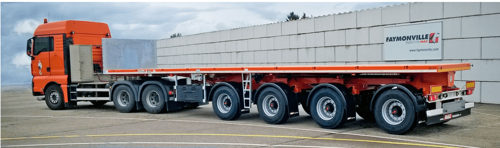 OOG cargo truck